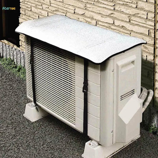 Ac Outdoor Unit Protector Heat Insulation Sunlight Shade Protector From Dust With Adjustable Buckle Rain Cover Air Conditioner Cover 34*16